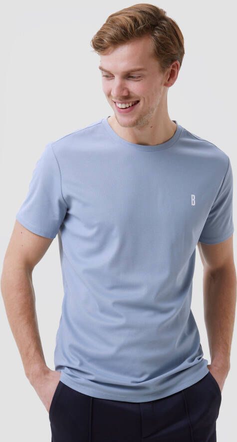 Bjorn Borg ace stripe tennisshirt blauw heren