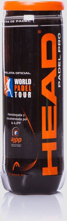 Head pro 6dz padelballen 3 pack geel kinderen