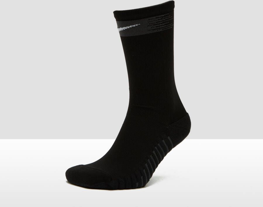 Nike squad crew voetbalsokken zwart heren