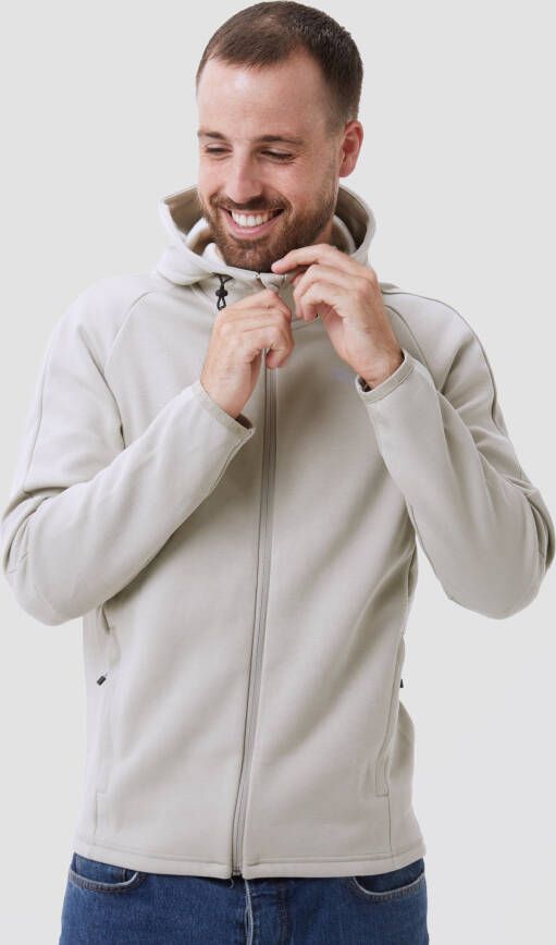 Puma evostripe full zip vest grijs heren