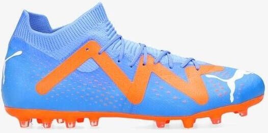 Puma future match voetbalschoenen blauw/oranje heren