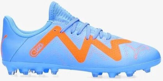 PUMA Future Play MG Supercharge Blauw/Wit/Oranje Kinderen