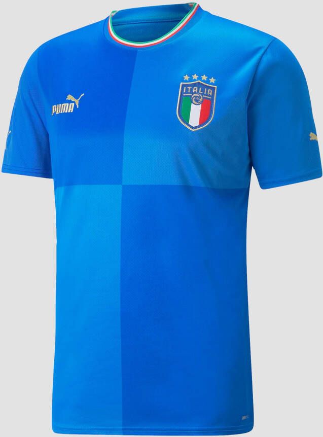 Puma italië thuisshirt 22/23 blauw heren