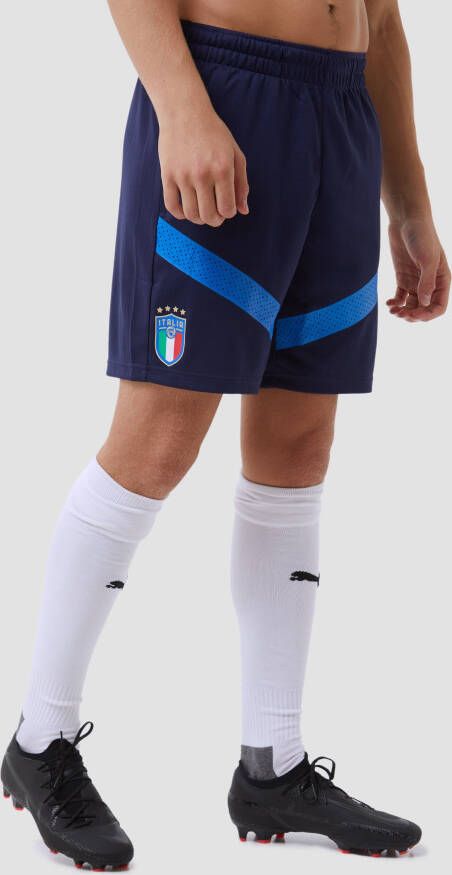 PUMA Italië Trainingsbroekje 2022 2024 Donkerblauw Blauw