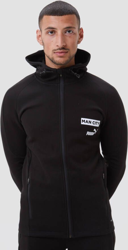 PUMA Manchester City Casual Vest 2022 2023 Zwart Wit