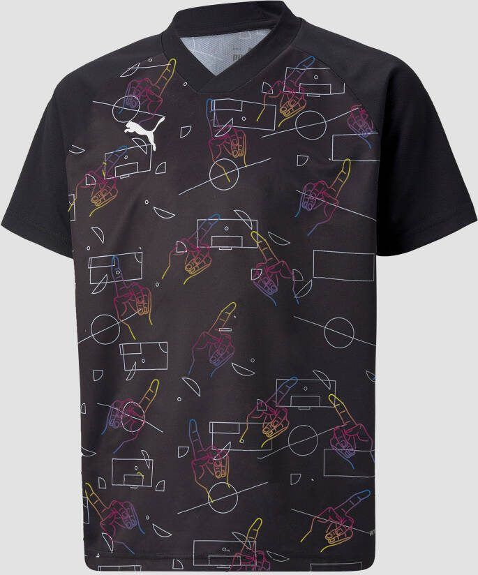 PUMA Trainingsshirt Neymar Jr. Thrill Zwart Kinderen