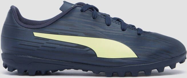 Puma rapido iii tt voetbalschoenen blauw/geel kinderen