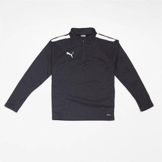 PUMA Trainingsbroek teamLIGA Zwart/Wit Kinderen