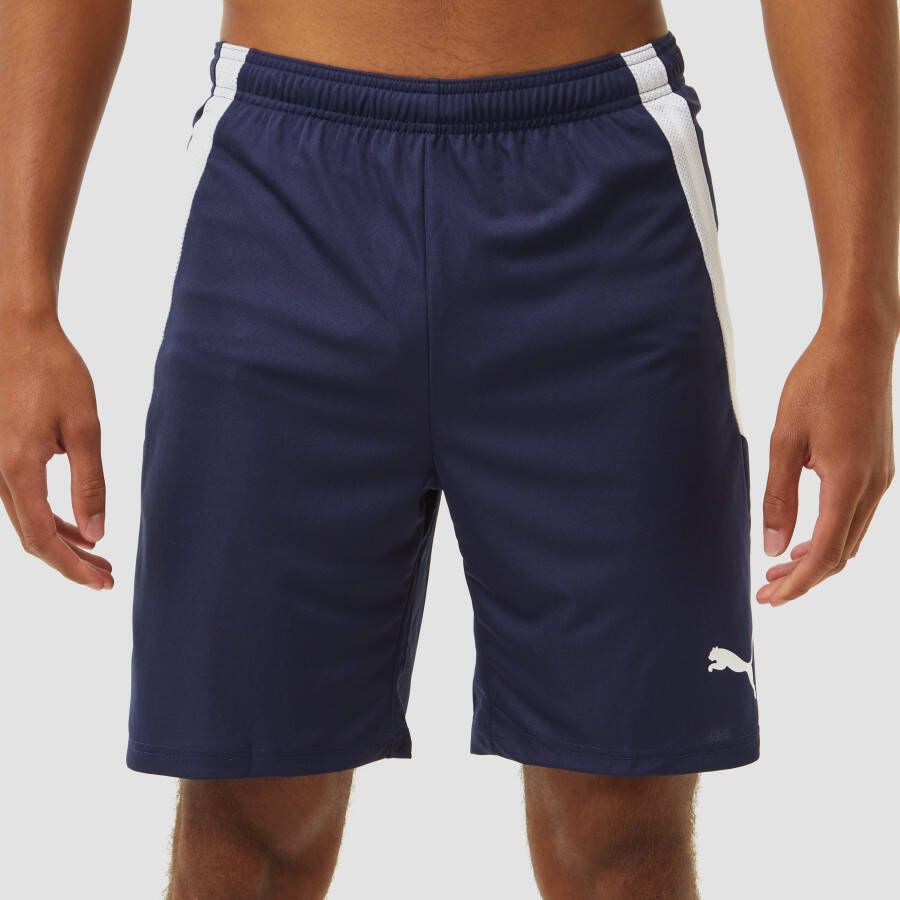 Puma teamliga voetbalbroekje blauw heren