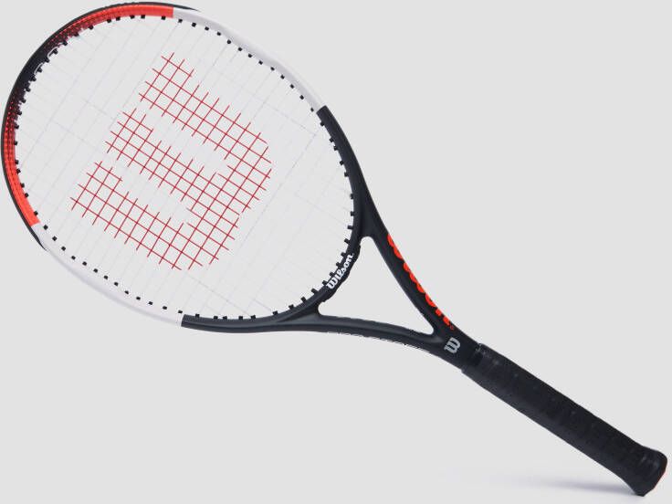 Wilson pro staff precision 100 tennisracket rood/zwart heren