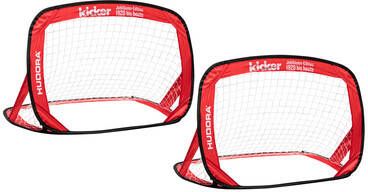 Hudora &#xAE, Pop Up voetbaldoelpunt Kicker Editie Set van