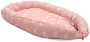 jollein Babynest Rainbow blush pink