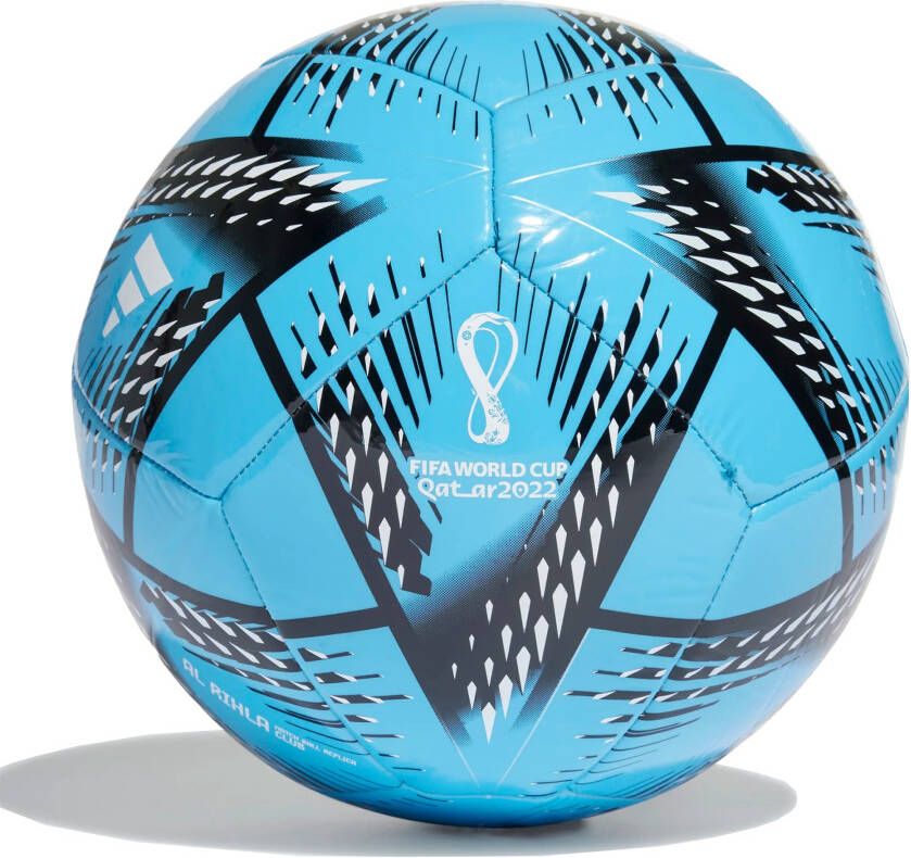 adidas Voetbal Al Rihla Club World Cup 2022 Blauw/Zwart/Wit