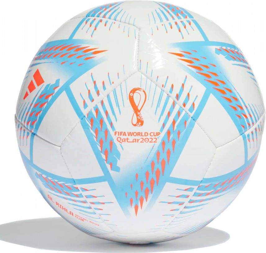 Adidas Al Rihla Club Voetbal White/Pantone/Solar Red Dames