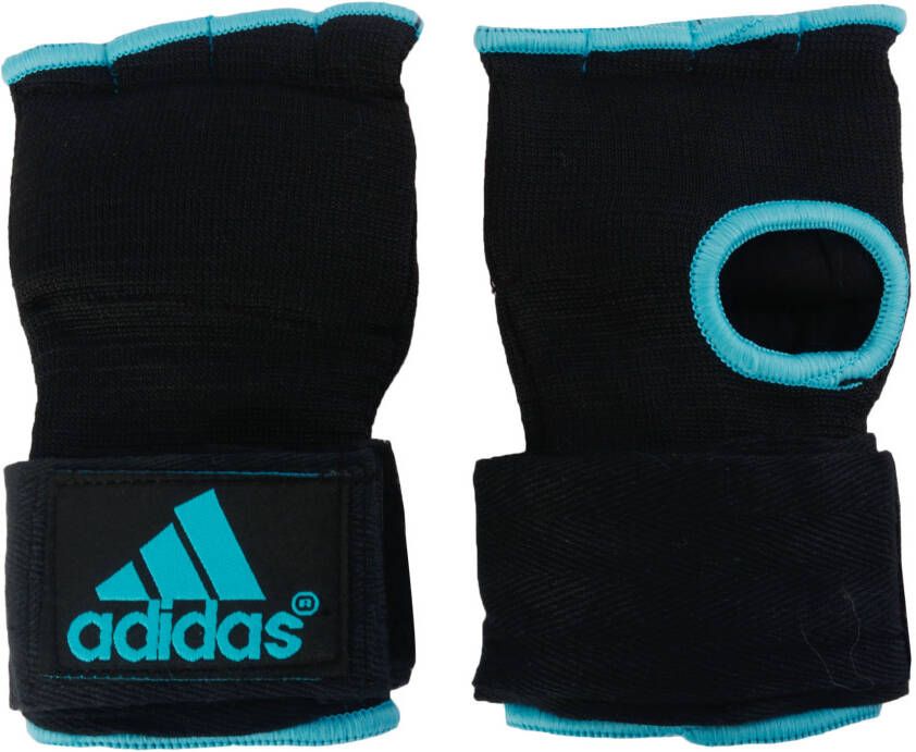Adidas Gevoerde Binnenhandschoen Met Bandage Zwart / Blauw XL