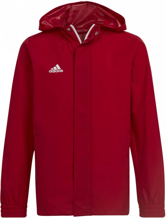 Adidas Kids adidas Entrada 22 All Weather Jack Kids Rood Wit