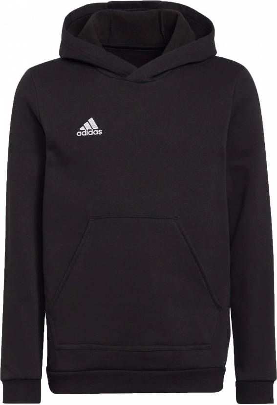 Adidas Kids adidas Entrada 22 Sweat Hoodie Kids Zwart Wit