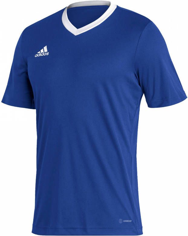 Adidas Performance Senior sport T shirt kobaltblauw
