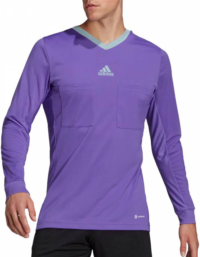 adidas Scheidsrechtersshirt Lange Mouwen Paars