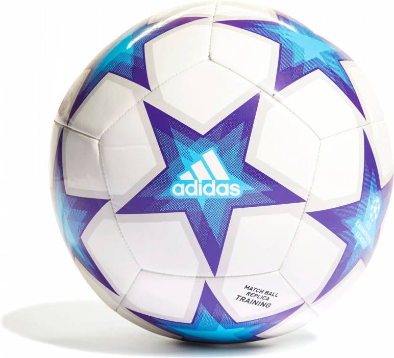 adidas Voetbal Club Champions League Wit/Paars/Turquoise