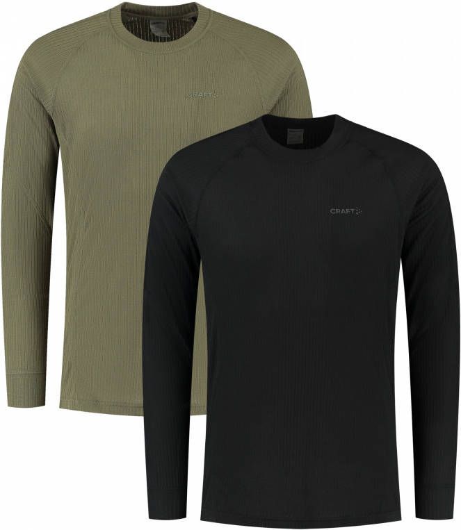 Craft Core Baselayer Thermo Shirts Heren(2 pack )