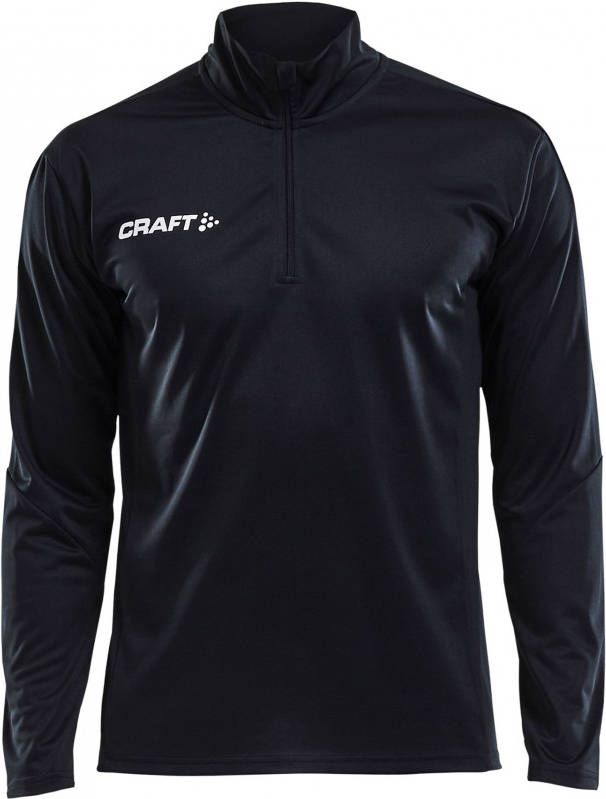 Craft Progress halfzip longsleeve T-shirt Zwart