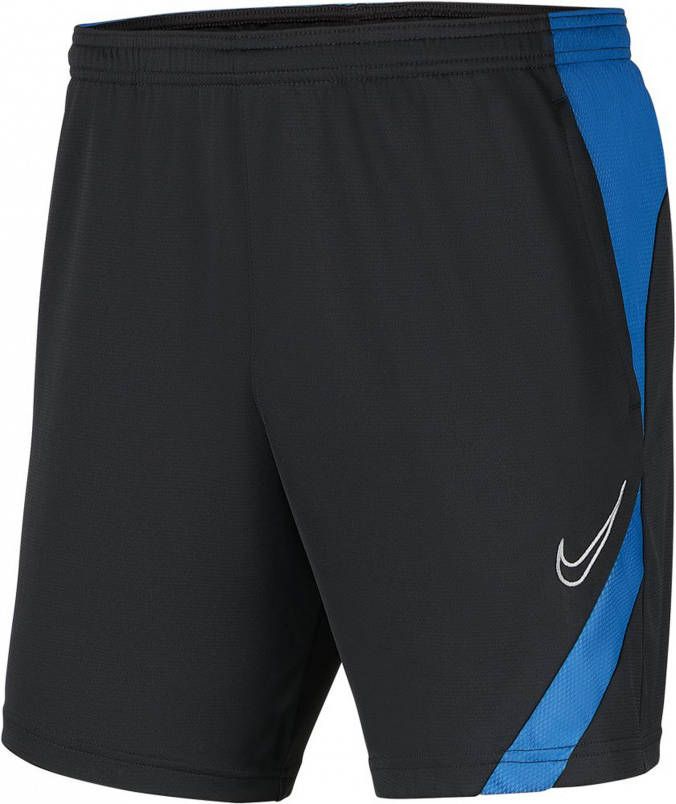 Nike Dry Academy Pro Voetbalbroekje Donkergrijs Blauw