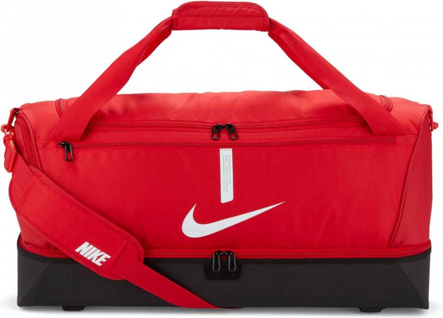 Nike Academy 21 Team Voetbaltas Large Schoenenvak Rood
