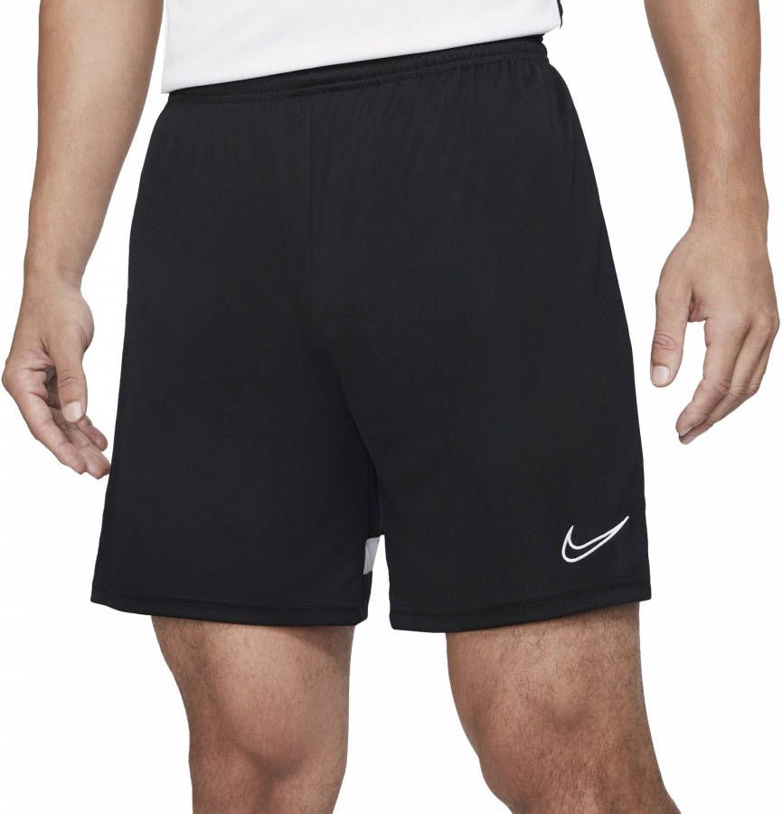 Nike Dri Fit Academy 21 Trainingsbroekje Zwart Wit