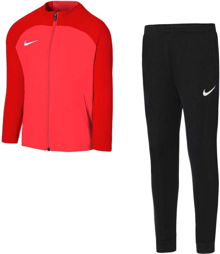Nike Academy Pro Trainingspak Kleuters Rood Donkerrood Zwart