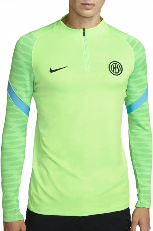 Nike Inter Milan Strike Drill Trainingstrui 2021 2022 Groen Blauw Zwart