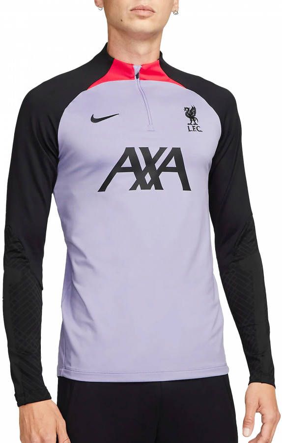 Nike Liverpool Strike Trainingstrui 2022 2023 Paars Rood Zwart