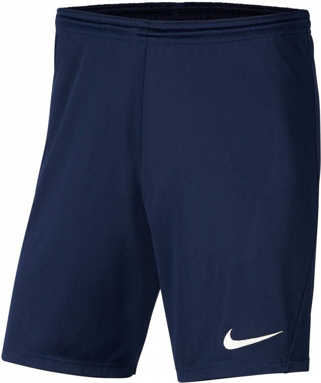Nike Dri-FIT Park 3 Knit voetbalshorts voor heren Zwart