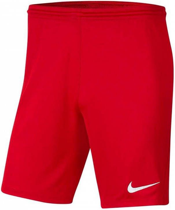 Nike Dri-FIT Park 3 Knit voetbalshorts voor heren Rood