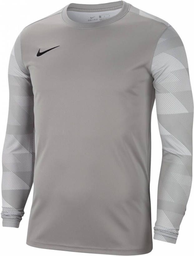 Nike Park IV Voetbalshirt Keepers Lange Mouwen Grijs Zwart