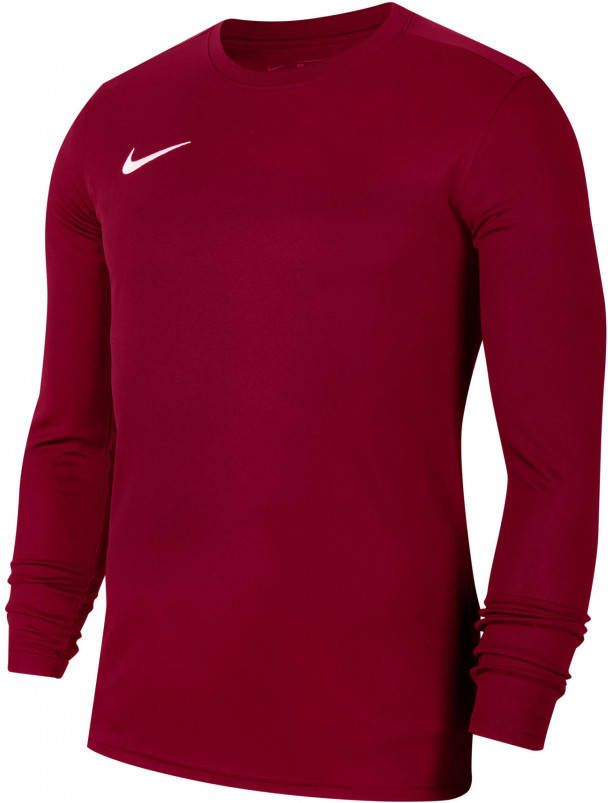 Nike DRY PARK VII Voetbalshirt Lange Mouwen Bordeauxrood