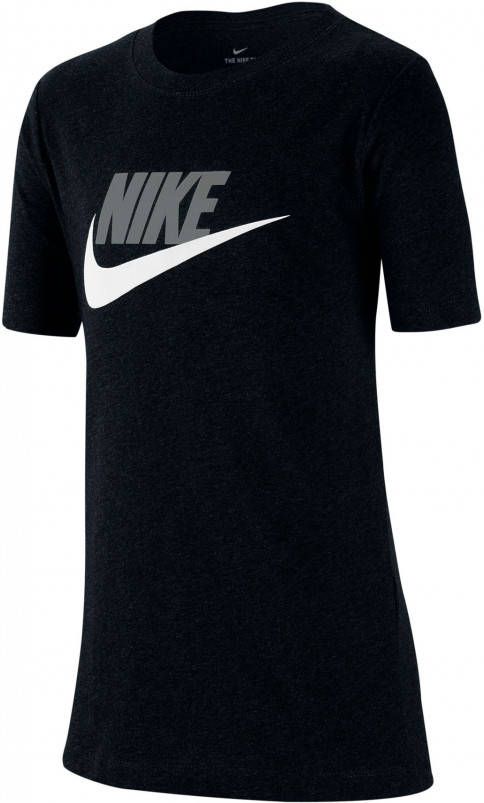 Nike B NSW Tee Futura Icon T Shirt , Zwart, Heren online kopen
