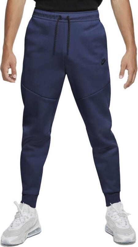 Nike Tech Fleece Jogger Trainingsbroek Donkerblauw Zwart