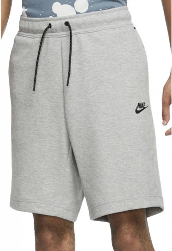 Nike Tech Fleece Broekje Donkergrijs Zwart