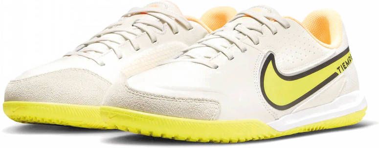 Nike Kids Nike Tiempo Legend 9 Academy Zaalvoetbalschoenen(IN)Kids Beige Geel Zwart
