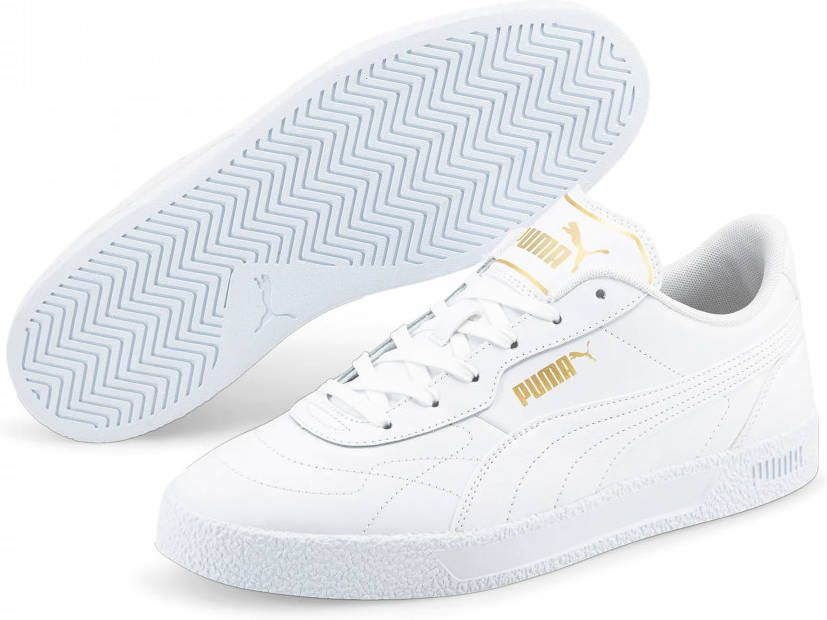 Puma club zone sneakers wit heren