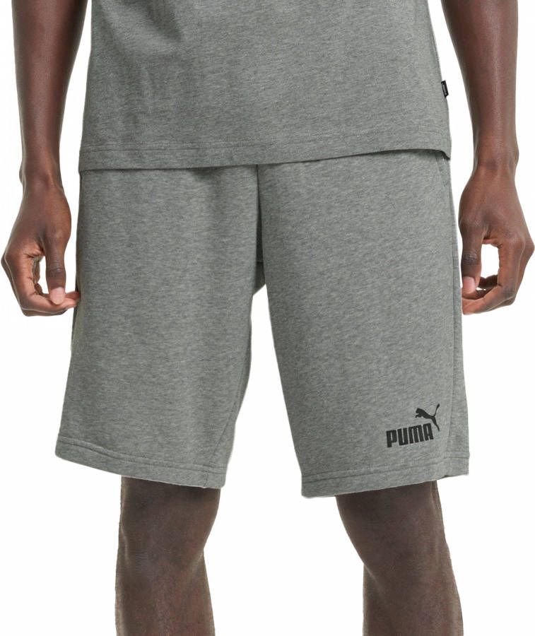 Puma essentials 10 inch korte broek grijs heren