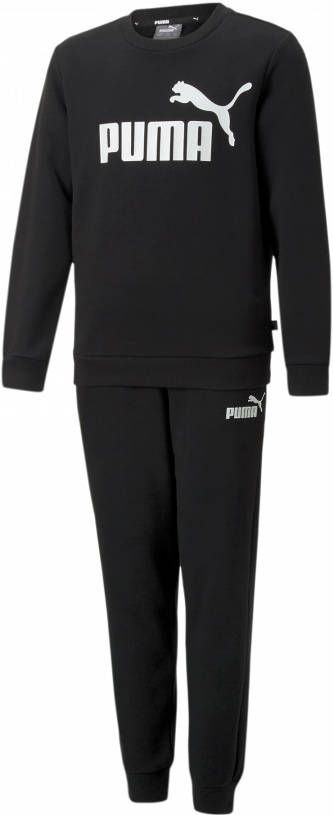 PUMA No.1 Logo Sweat Fleece Trainingspak Kids Zwart