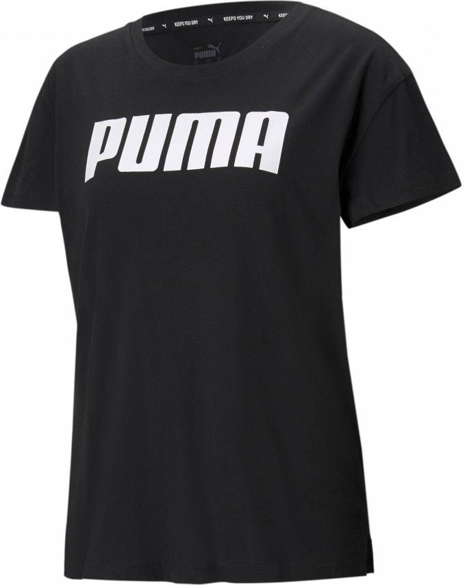 Puma T Shirt Rtg Logo Tee 586454 01 , Zwart, Dames