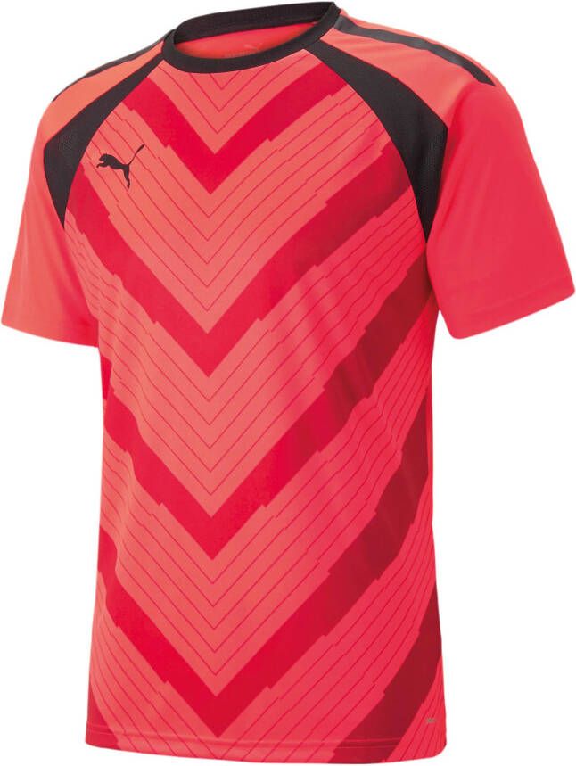 PUMA Trainingsshirt teamLIGA Graphic Fearless Rood/Rood Kinderen