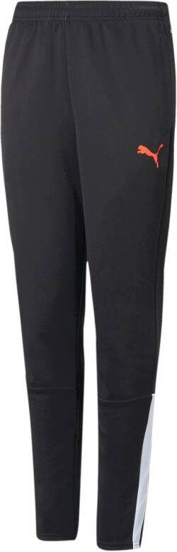 PUMA teamLIGA WC Trainingsbroek Kids Zwart Oranje
