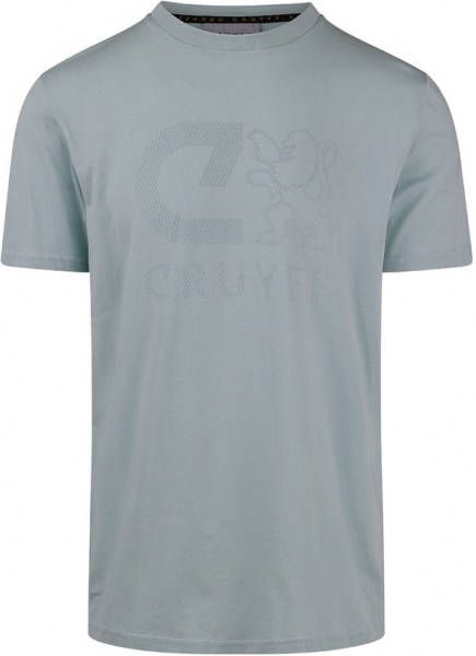 Cruyff Blauwe T shirt Ximo Tee Cotton