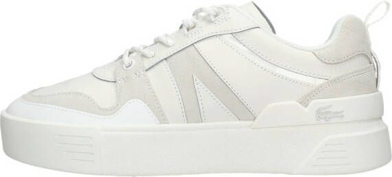 Lacoste L002 sneakers wit/donkerblauw/rood