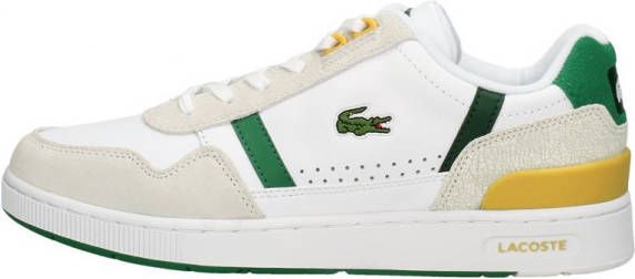 Lacoste T Clip heren sneaker wit groen 43