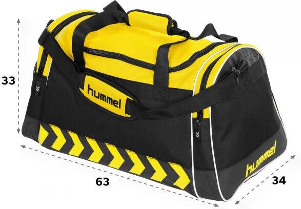 Hummel Luton Sporttas Geel
